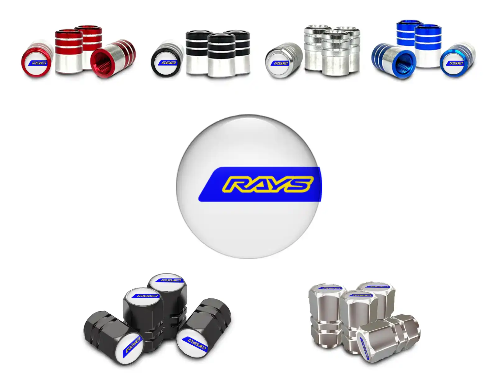 Rays Covers Tige Valve Camion Custom